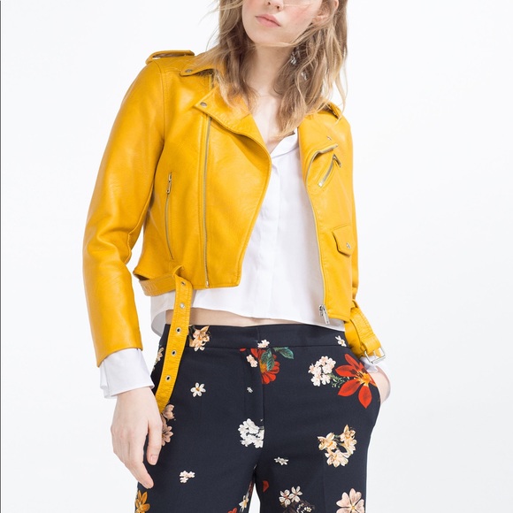 NWT Zara Leather Moto Jacket ⭐️ - Picture 5 of 8